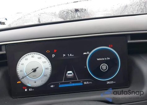 2024 Hyundai Tucson Sel z USA, uszkodzony, nr VIN 5NMJFCDE2RH338863